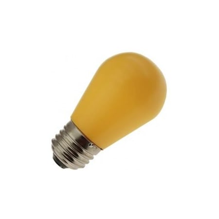 Replacement For LIGHT BULB  LAMP, LEDYELLOWS14E26PLASTIC